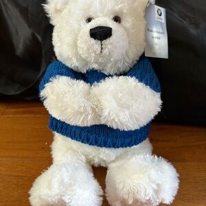 BMW Kids Teddy Bear with Blue Sweater